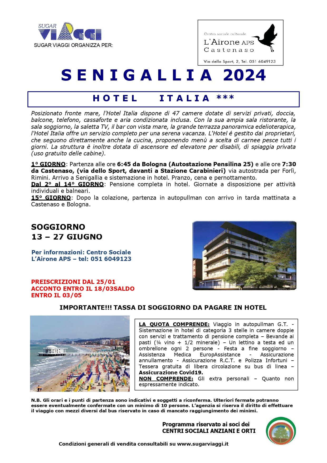 SENIGALLIA ITALIA 2024 bacheca 1